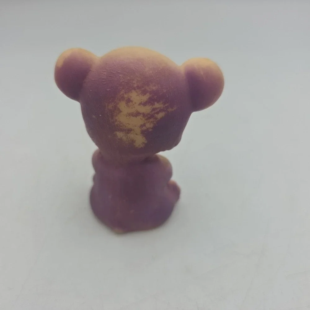 VINTAGE RUBBER SQUEAKY BEAR JAPAN SQUEAK TINY 3